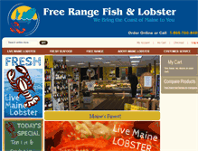 Tablet Screenshot of freerangefish.com